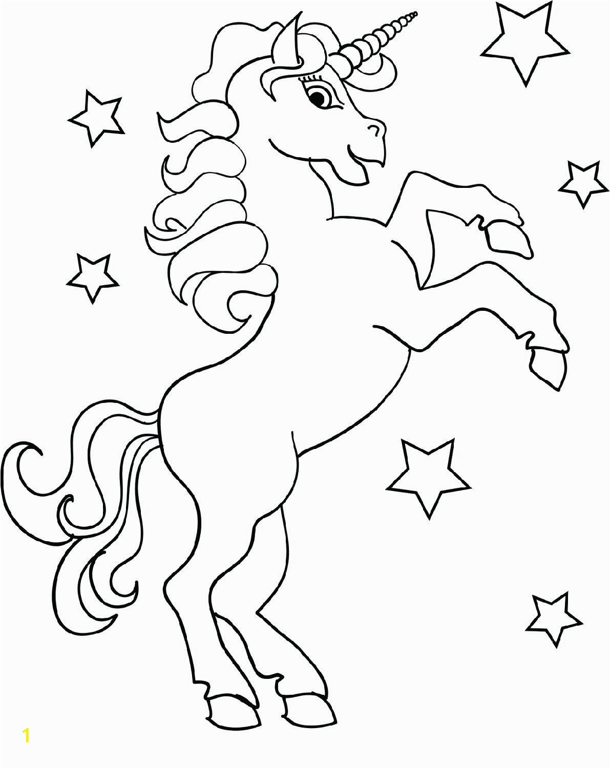 Cat Unicorn Coloring Pages