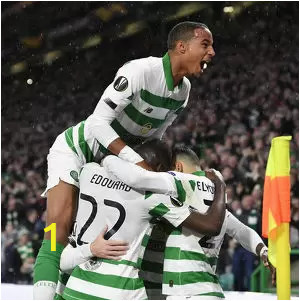 celtics christopher jullien celebrates odsonne webp