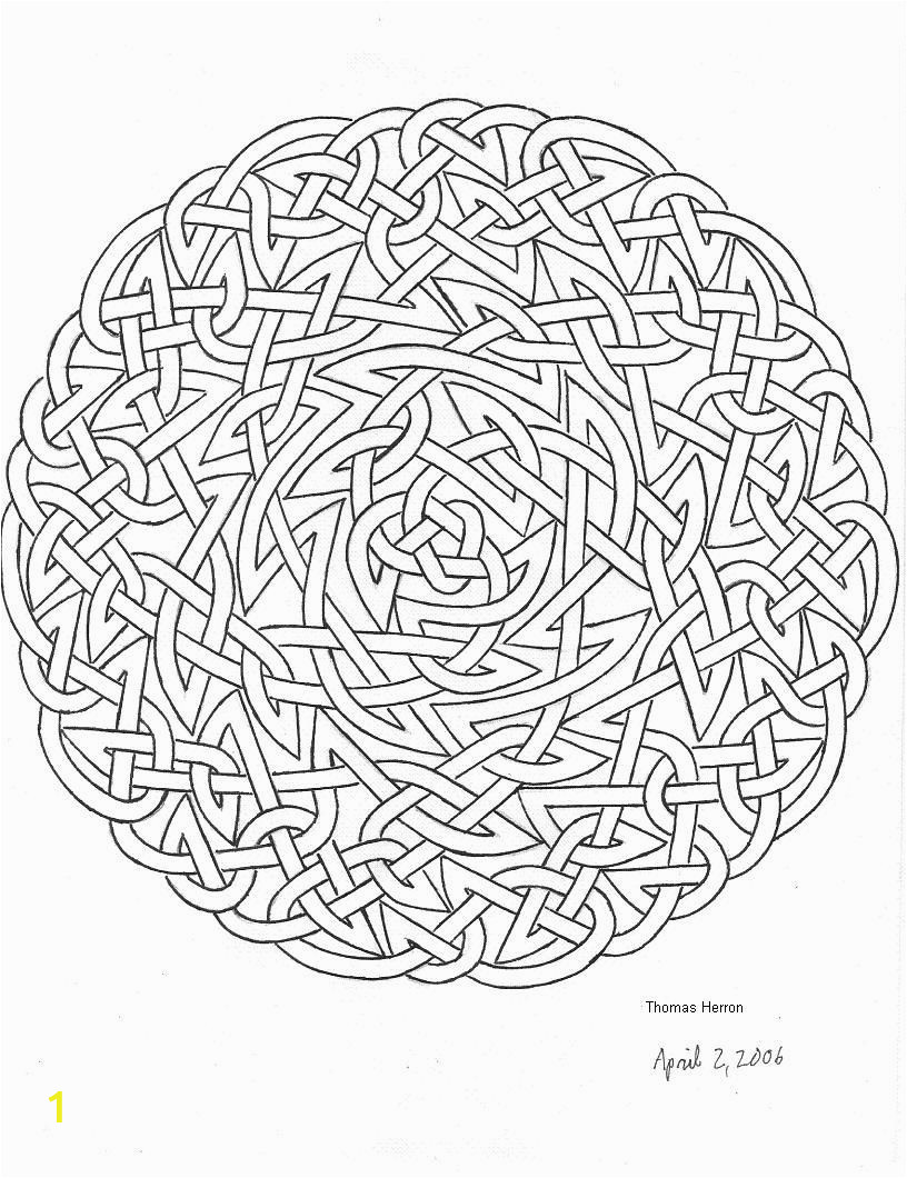 Celtic Knotwork Coloring Pages Coloring Book Excelent Celtic Coloringk Inspirations
