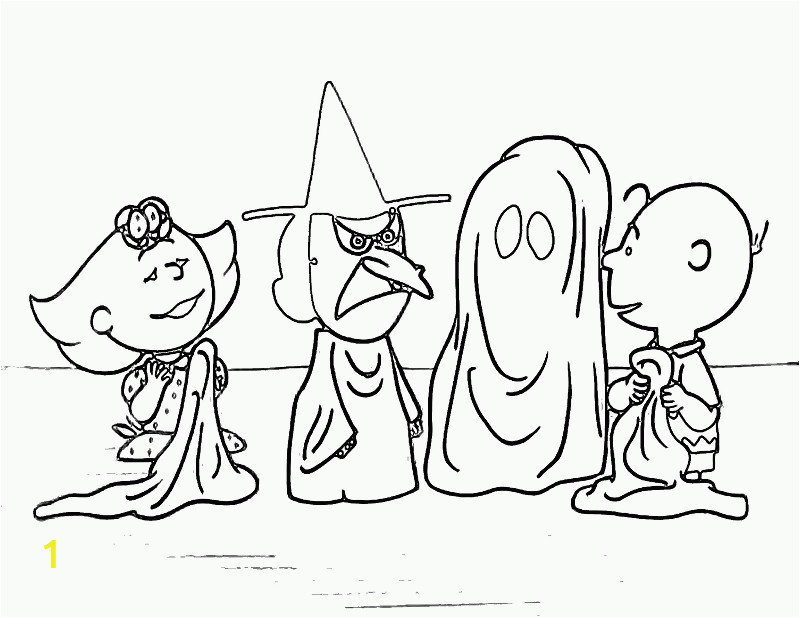 Charlie Brown Halloween Coloring Pages Free Happy Halloween Coloring Pages Download Free Clip Art