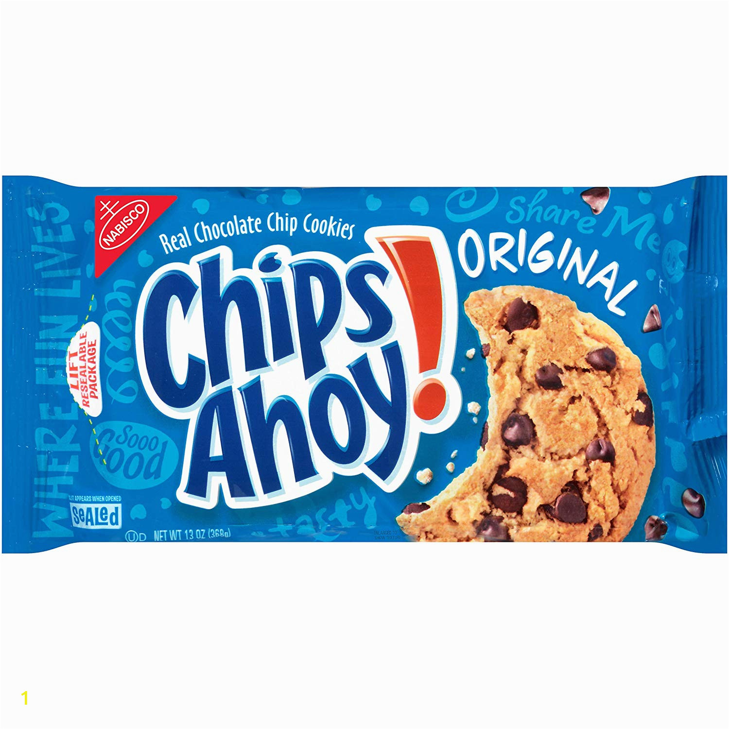 Chocolate Chip Cookie Coloring Page Chips Ahoy original Chocolate Chip Cookies 12 Pack 13 Oz