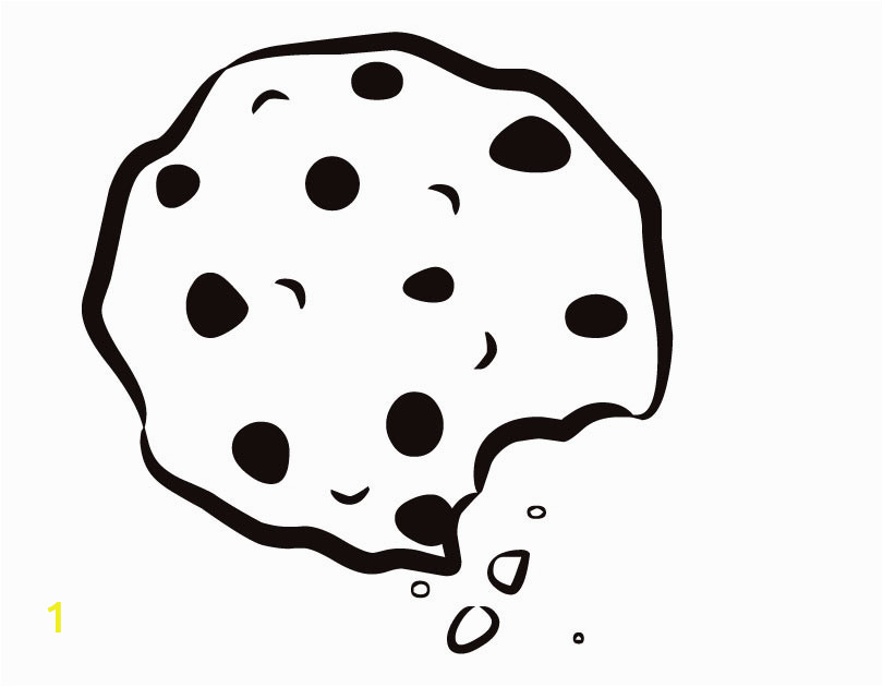 Chocolate Chip Cookie Coloring Page Chocolate Chip Cookies Coloring Pages