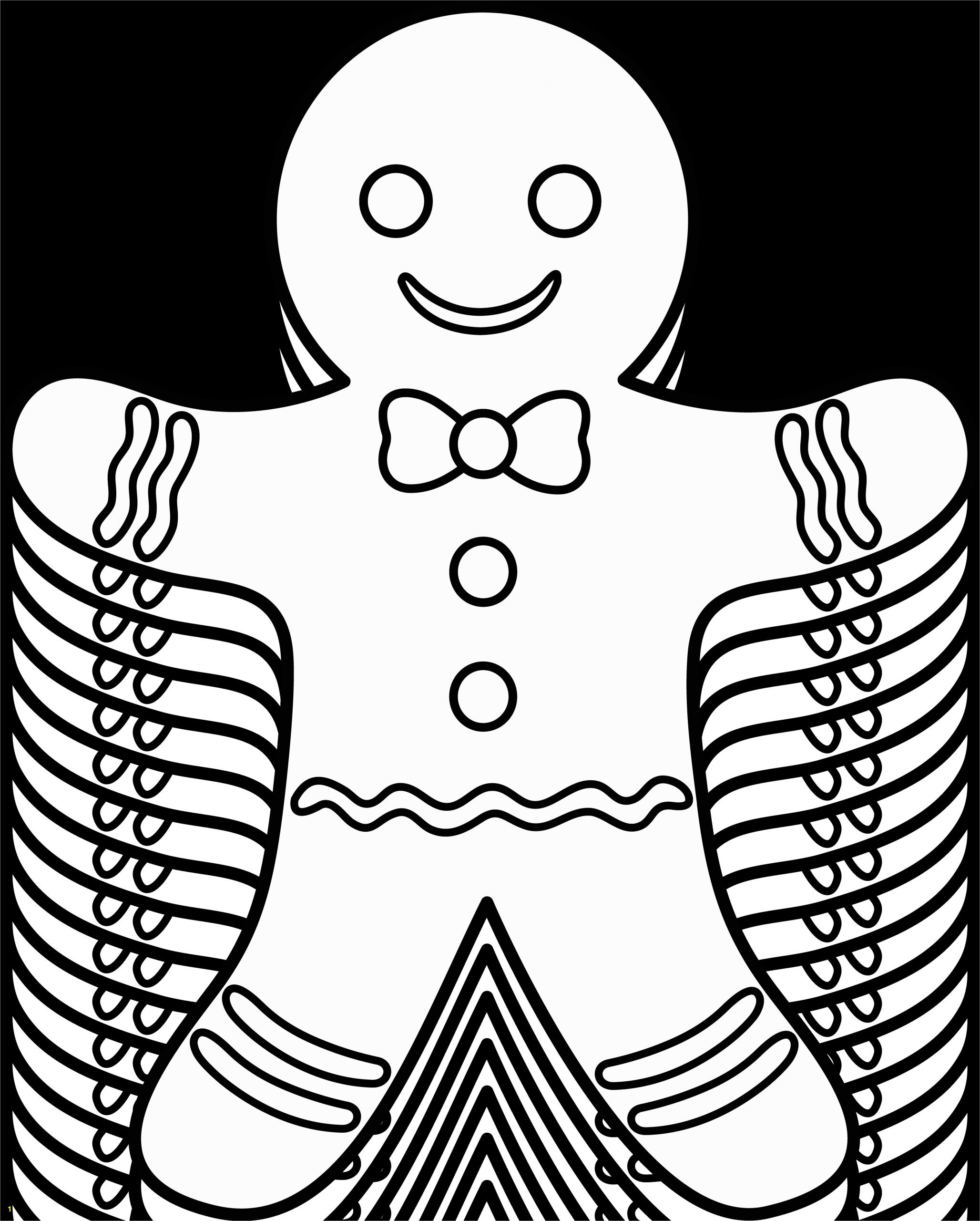 Christmas Gingerbread Coloring Page Christmas Lights Coloring Page This Would Be Fun to Color