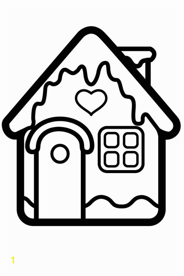 Christmas House Coloring Page How to Draw A House for Christmas Christmas House Coloring