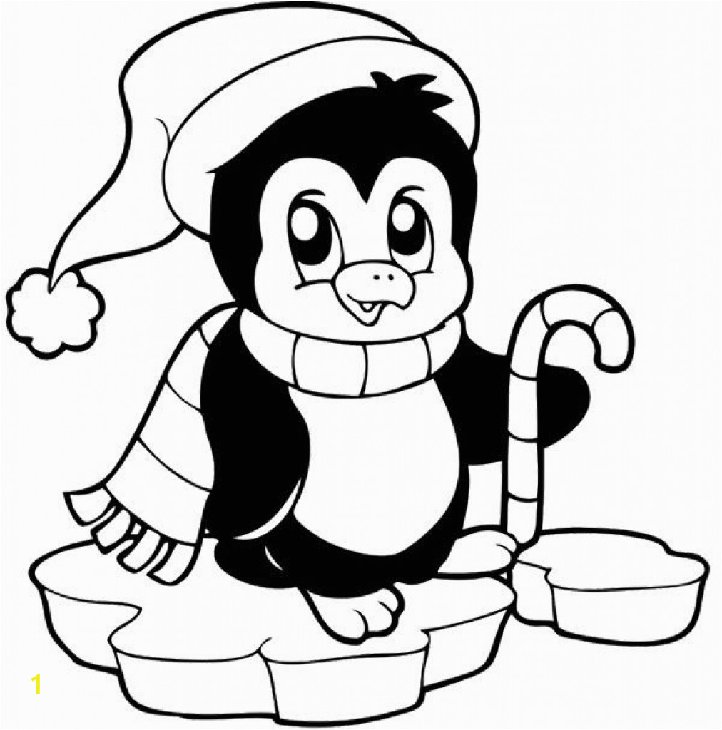 christmas penguin coloring pages 24