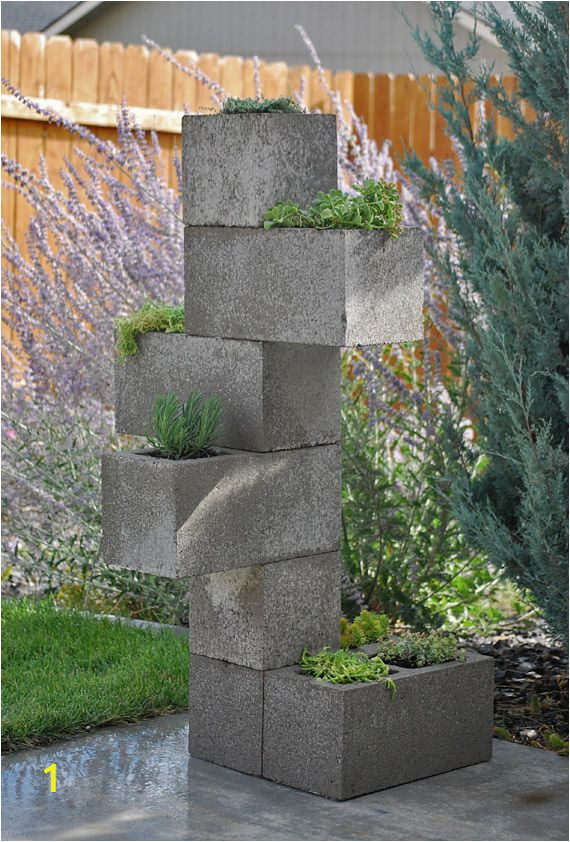 Cinder Block Wall Murals Insanely Cool Herb Garden Container Ideas A Collection Of