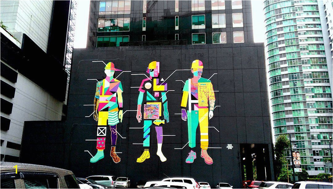 City Lights Wall Mural 15 Most Instagrammable Street Art In Bgc