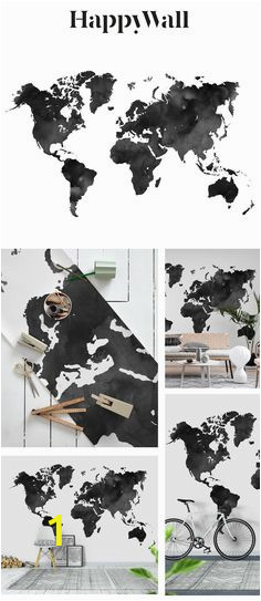 City Map Wall Mural 160 Best Map Wall Murals Images In 2020