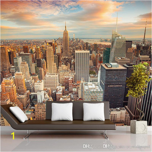Cityscape Wall Mural Wallpaper | divyajanan