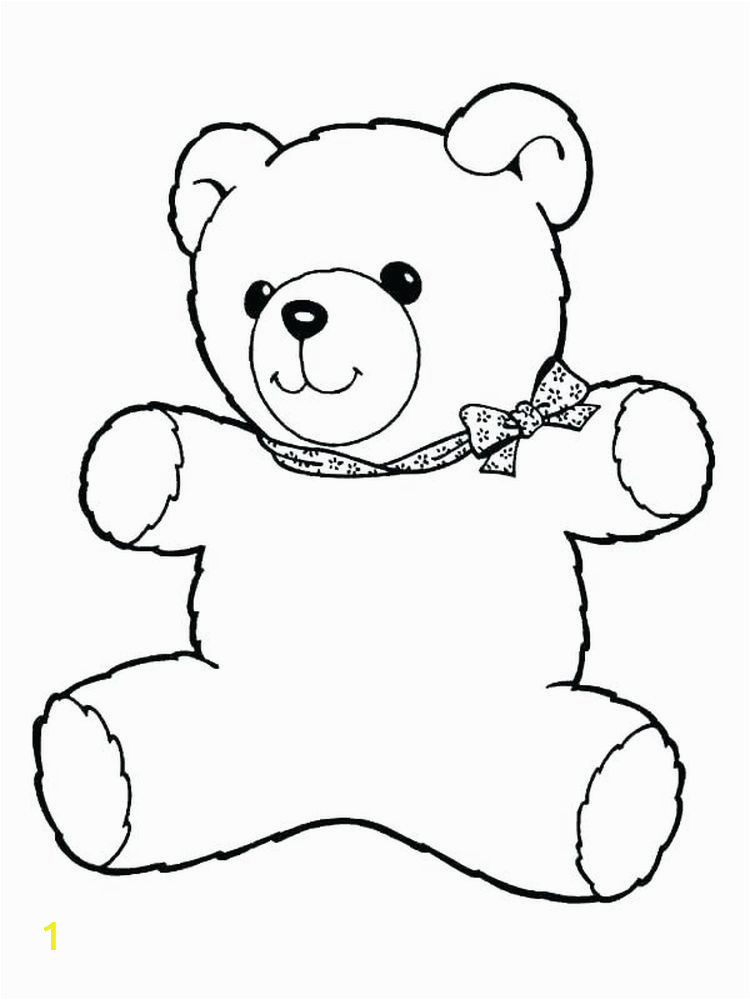 Color Pages Teddy Bear Teddy Bear Coloring Pages Free Printable the Following is