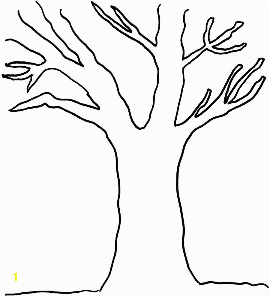 Coloring Page Coconut Tree without Leaves Tree Coloring Page Tree Coloring Pages