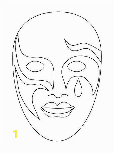 Coloring Pages Carnival Masks Pin by M´nica On Actividades Para Crian§as