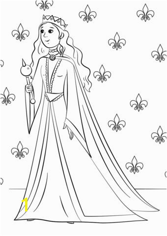 Coloring Pages for Sleeping Beauty Queen Coloring Page Vfbi Gorgeous Queen Coloring Page