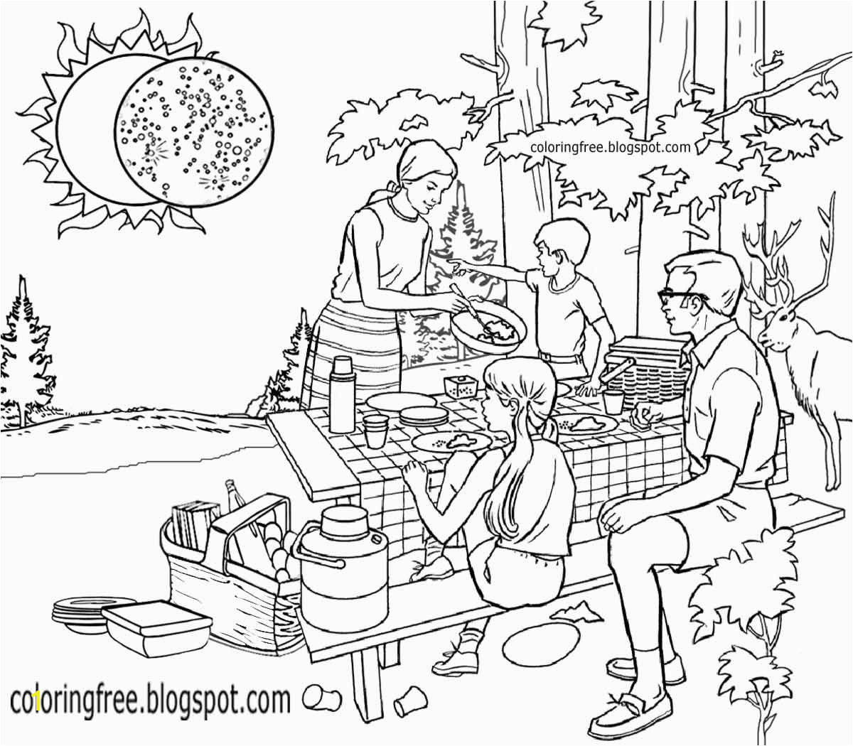 Coloring Pages for solar Eclipse the Best Free Eclipse Drawing Images Download From 235 Free