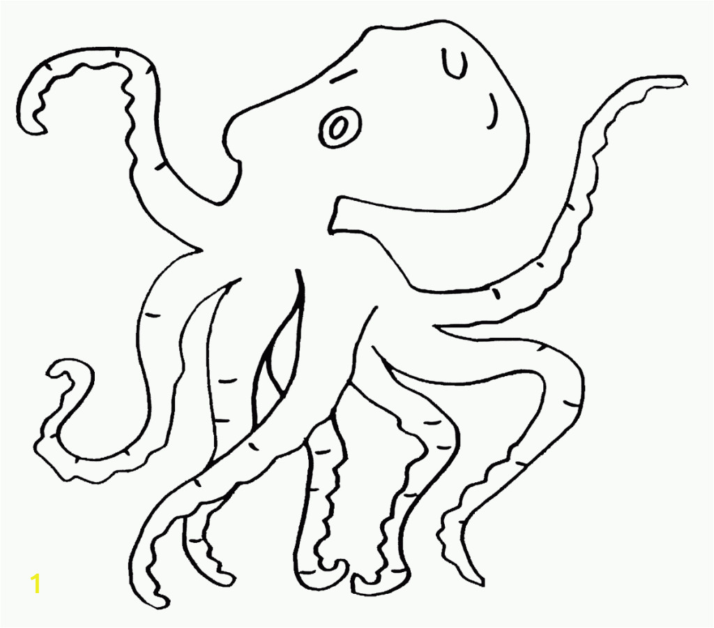 Coloring Pages Of Marines Free Printable Octopus Coloring Pages for Kids