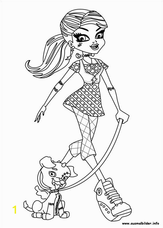 Coloring Pages Of Monster High Pets Ausmalbilder Monster High 2 47 Malvorlage Monster High