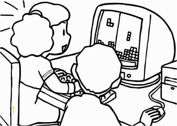 Computer Coloring Pages for Kids Puter Coloring Pages Printable