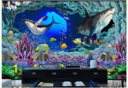 Coral Reef Wall Mural Lhdlily 3d Wallpaper Mural Wall Paintings Wall Stricker Home