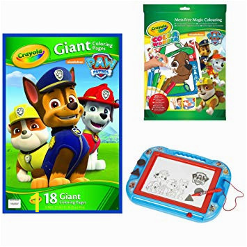 Crayola Paw Patrol Giant Coloring Pages Paw Patrol Bundle – 3 Elemente Nickelodeon Crayola Giant