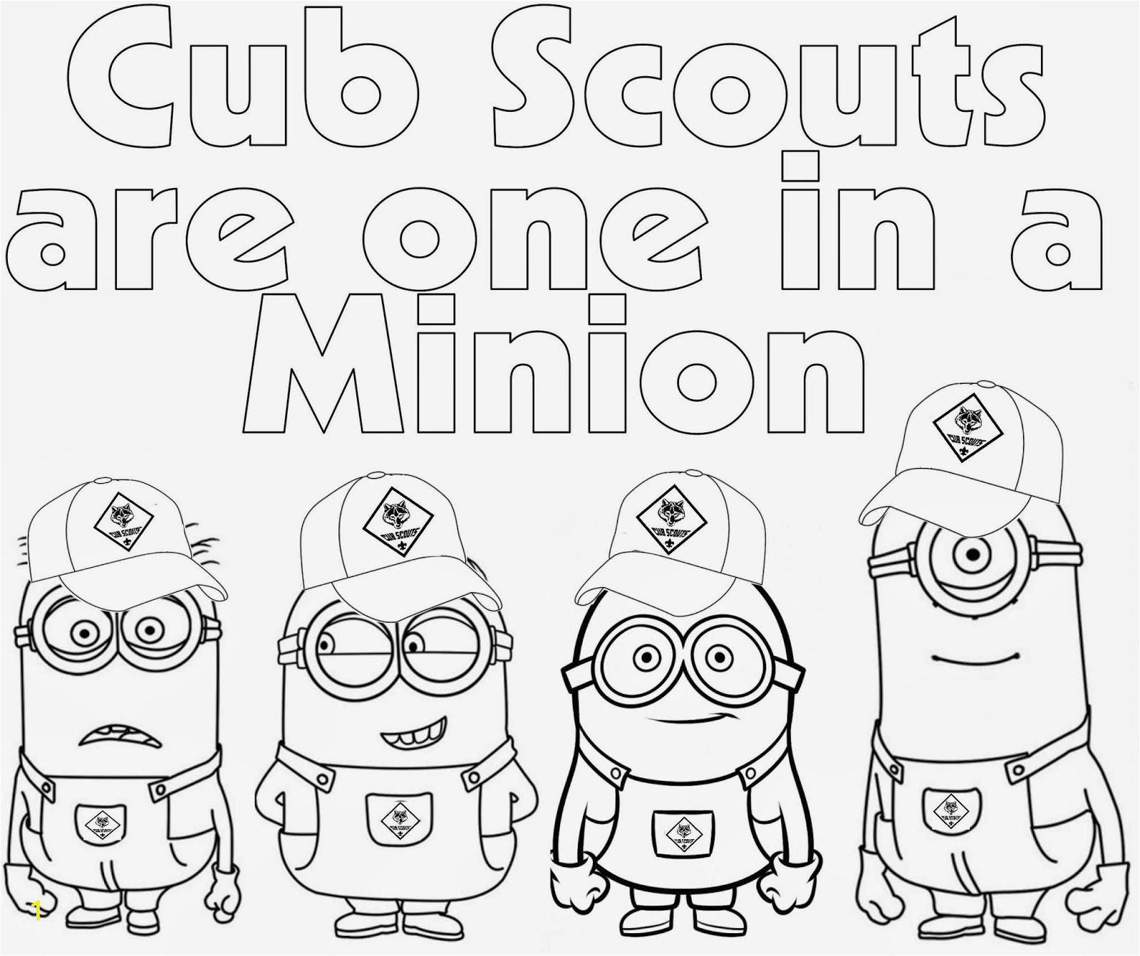 Cub Scout Printable Coloring Pages Pin On Cub Scout Ideas