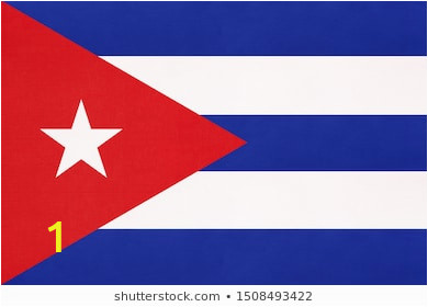 cuba national fabric flag textile 260nw