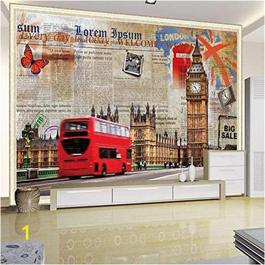 Custom Printed Wall Mural Amazon Murals Custom 4d Wallpaper Building Series Big