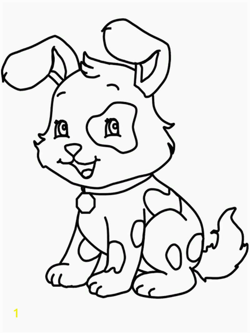 Cute Dogs Coloring Pages to Print Printable Dog Coloring Pages Ideas for Kids