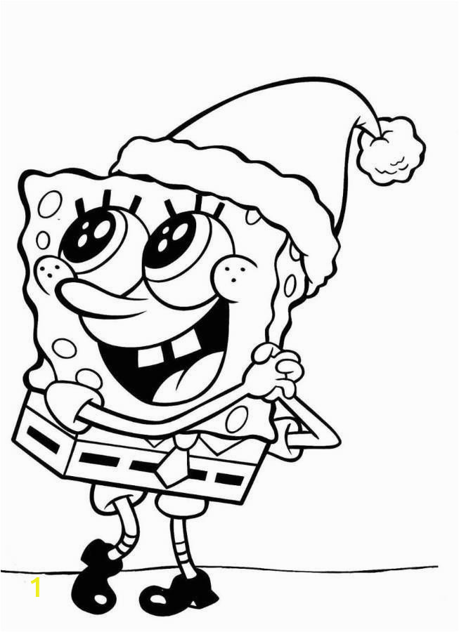 Cute Spongebob Coloring Pages top 25 Free Christmas Coloring Pages