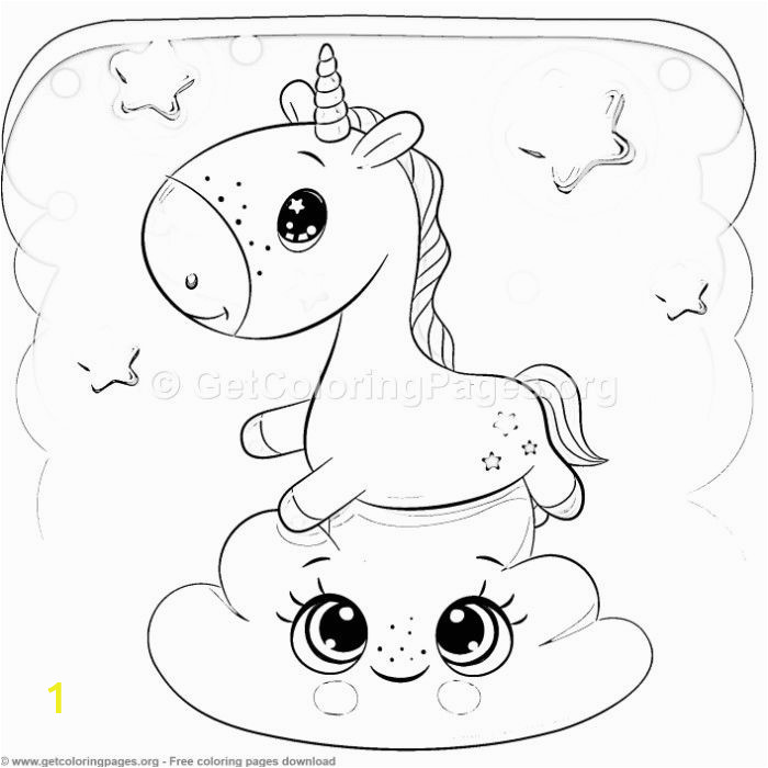 Cute Unicorn Coloring Page 11 Cute Cartoon Unicorn Coloring Pages