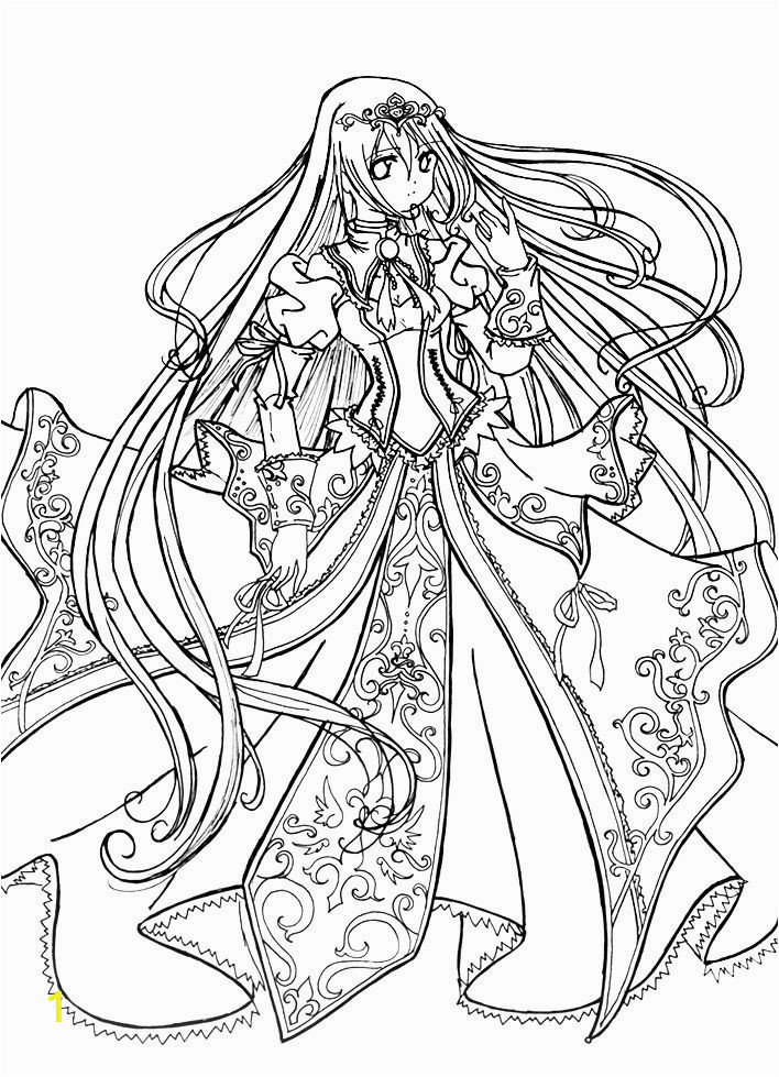 Cute Witch Coloring Pages 10 Best Colouring Pages for Girls Preschool Cute Anime