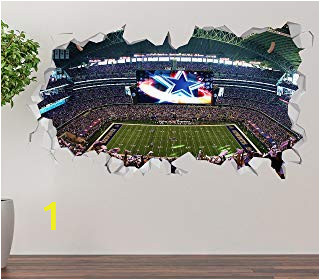 Dallas Cowboys Stadium Wall Mural Amazon D T D Paint Wall Treatments & Supplies