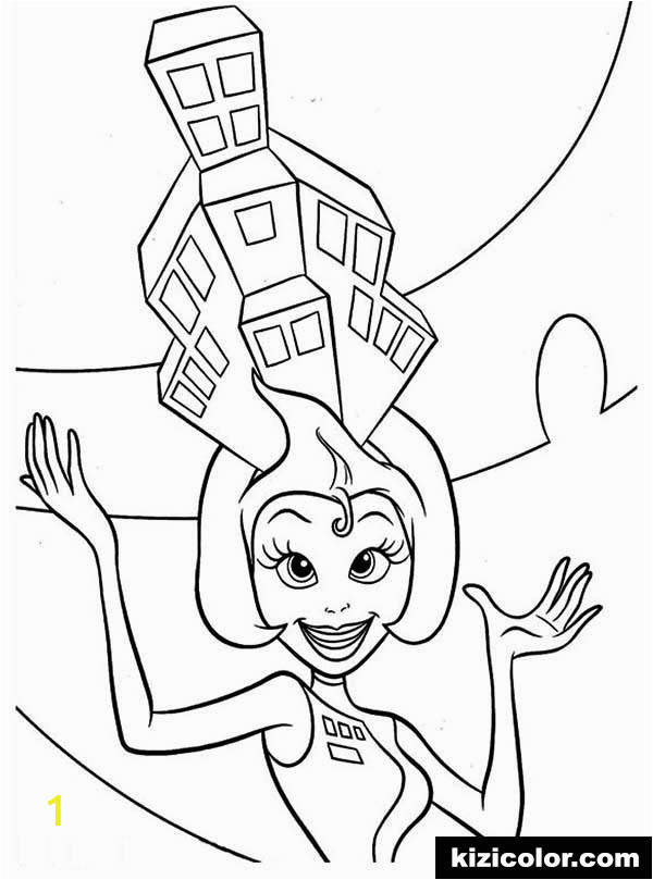 Tallulah Robinson from Meet the Robinsons Coloring Pages