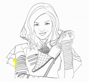 Descendants 3 Coloring Pages Best Descendants Printable Coloring Pages