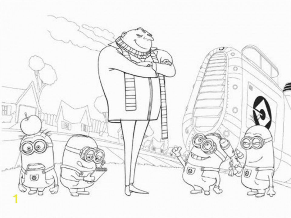 despicable me coloring pages online 7a5c0