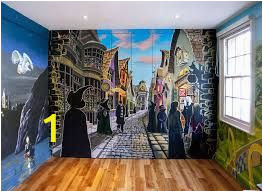 Diagon Alley Wall Mural Harry Potter Murals Google Search