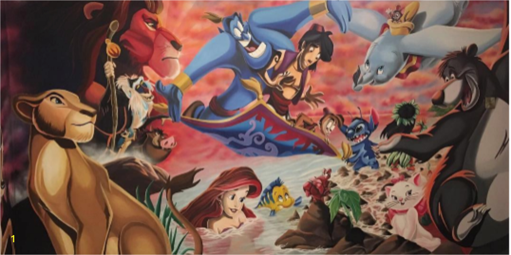 Disney Character Wall Murals Mesmerizing Time Lapse Video Shows Dad Making Amazing Disney