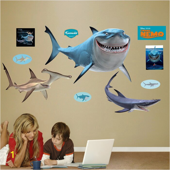 Disney Finding Nemo Sharks Wall Decal