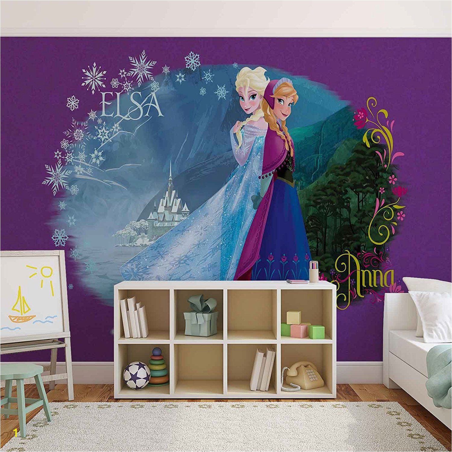 Disney Frozen Wall Mural Pin Auf Kinderzimmer â· Eiskönigin Frozen