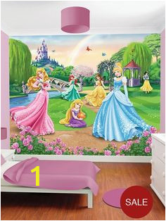 Disney Princess Ballroom Wall Mural Turn Your Little Girl S ordinary Bed Into A Disney Princess