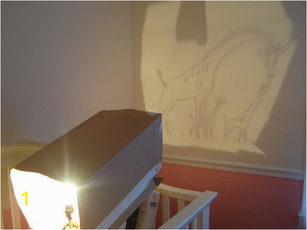 Diy Projector for Tracing Wall Murals Paint A Mural In A Child S Nursery