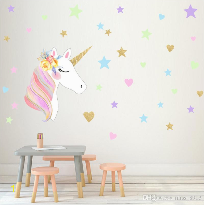 Diy Wall Mural Stencils 2019 Wall Stickers for Kids Rooms Home Decoration Cartoon Animal Wall Decals Diy Posters Pvc Mural Art Stickers for Baby Room Walls Baby Wall Stencils
