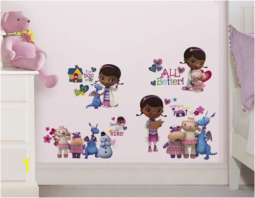 Doc Mcstuffins Wall Mural Doc Mcstuffins Wall Decoration Decals