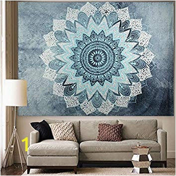 Dorm Room Wall Murals Apher India Bohemian Mandala Tapestry Wall Hangings Bedspread Blanket Beach towel Wall Art for Living Room Bedroom Dorm Decor 60" X 80"