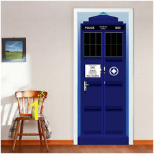 Dr who Tardis Wall Mural Doctor who Fathead Tardis Wall Decal for Sale Online