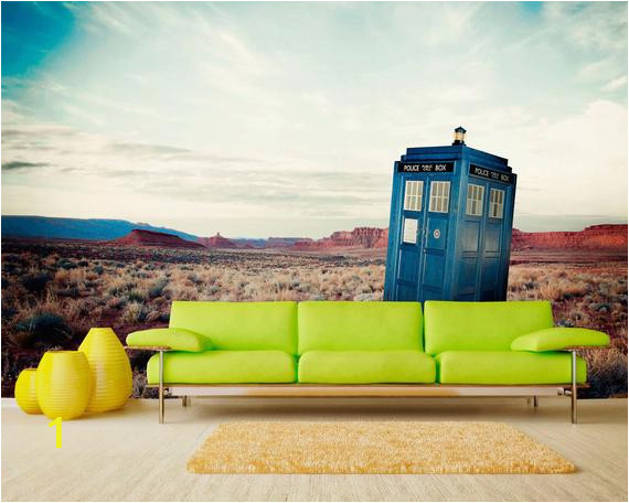 Dr who Tardis Wall Mural Tardis Wall Mural for Kid Doctor who Wall Decal for Room Sci Fi Decal for Wall Decor Wall Decor for Living Room Sku