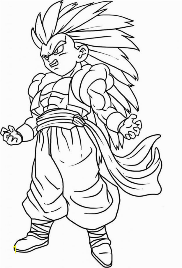 Dragon Ball Z Goku Coloring Pages Dragon Ball Coloring Pages Printable