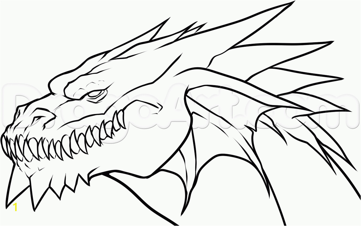 Dragon Head Coloring Pages | divyajanani.org