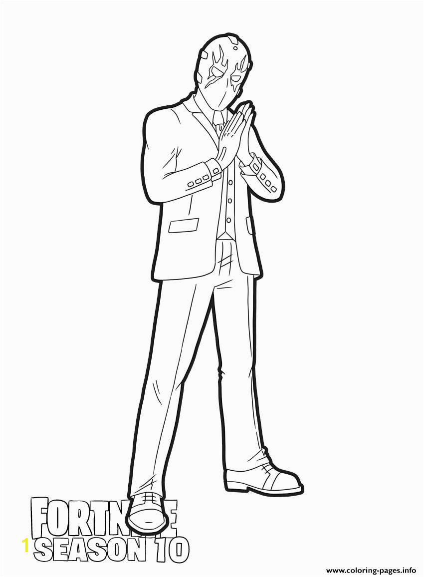 Drift fortnite Coloring Page Dark Wild Card Skin From fortnite Season 10 Coloring Pages