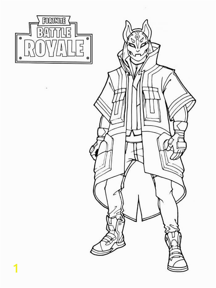 Drift fortnite Coloring Page fortnite Coloring Pages for Kids Cool Zeichnen