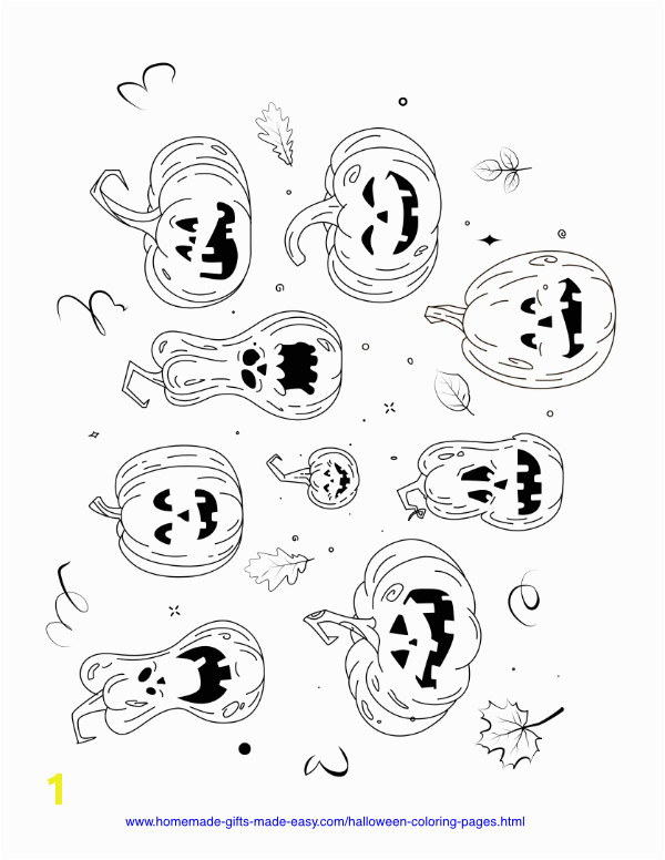 Easy Halloween Coloring Pages for Kids 50 Free Halloween Coloring Pages Pdf Printables